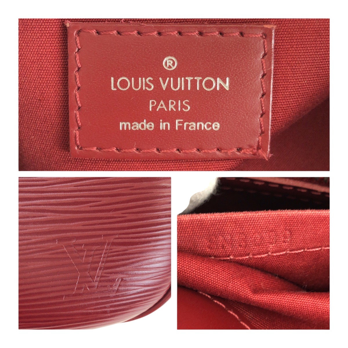 20569
LOUIS VUITTON ルイヴィトン エピ パッシィPM レッド シルバー金具 レザー M5926E トートバッグ ハンドバッグ レディース ABP56