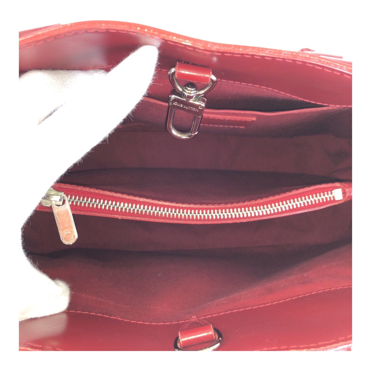 20569
LOUIS VUITTON ルイヴィトン エピ パッシィPM レッド シルバー金具 レザー M5926E トートバッグ ハンドバッグ レディース ABP56