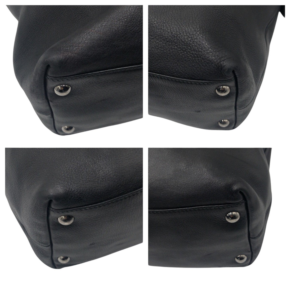 20571
GUCCI グッチ ブラック 黒 レザー 162486 トートバッグ ショルダーバッグ 2WAY 男女兼用 メンズ ABP44