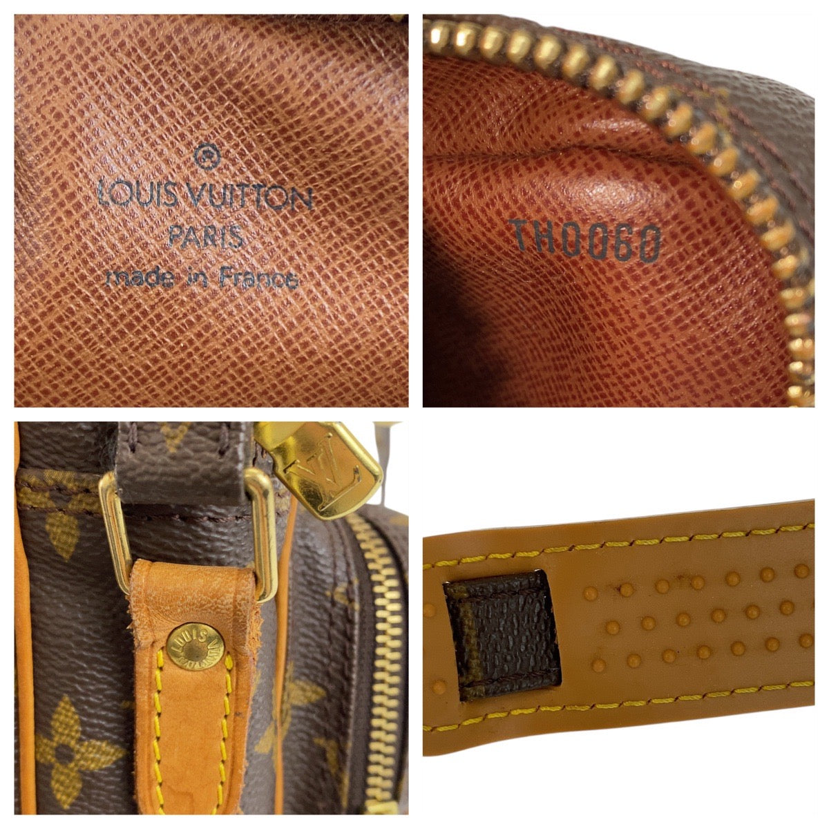 20574
LOUIS VUITTON ルイヴィトン モノグラム アマゾン ブラウン ゴールド金具 PVC / レザー M45236 ショルダーバッグ ポシェット レディース AB56