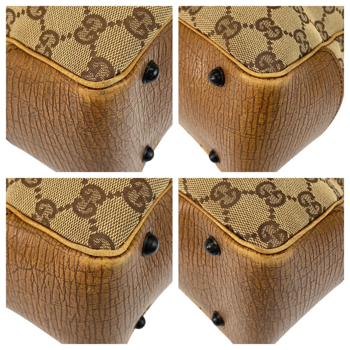 20575
GUCCI グッチ バンブー ベージュ ブラウン GGキャンバス / レザー 112526 トートバッグ ショルダーバッグ レディース ABP35