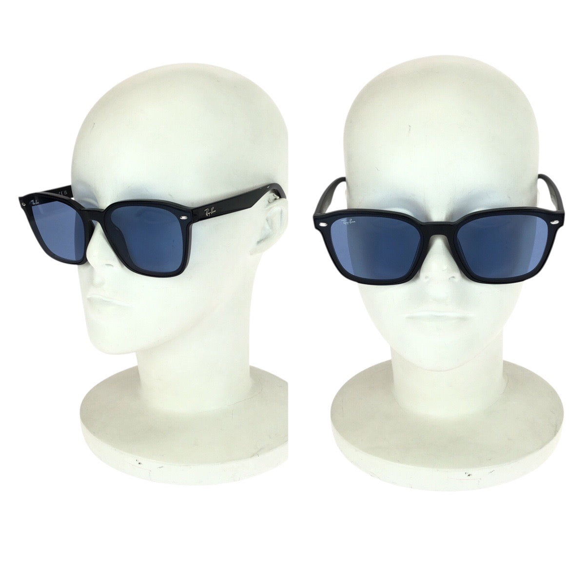 21573
Ray-Ban レイバン ブラック 黒 ブルー プラスチック RB4392D 601／80 66□17 145 2N サングラス メガネ 男女兼用 スクエア レディース SA14