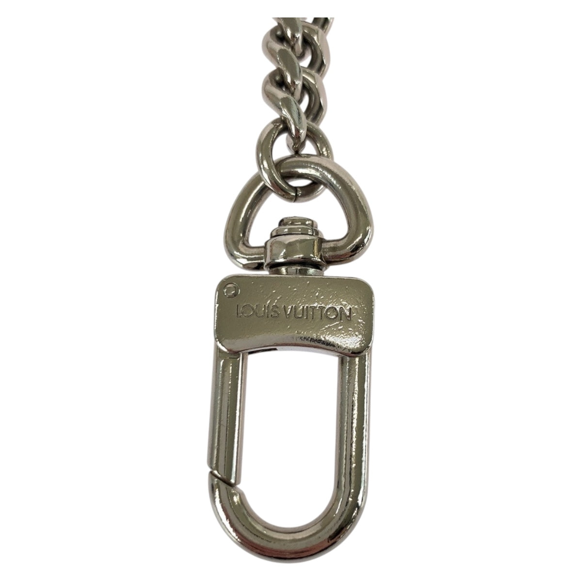 20585
LOUIS VUITTON ルイヴィトン シルバー メッキ ウォレットチェーン メンズ AB10