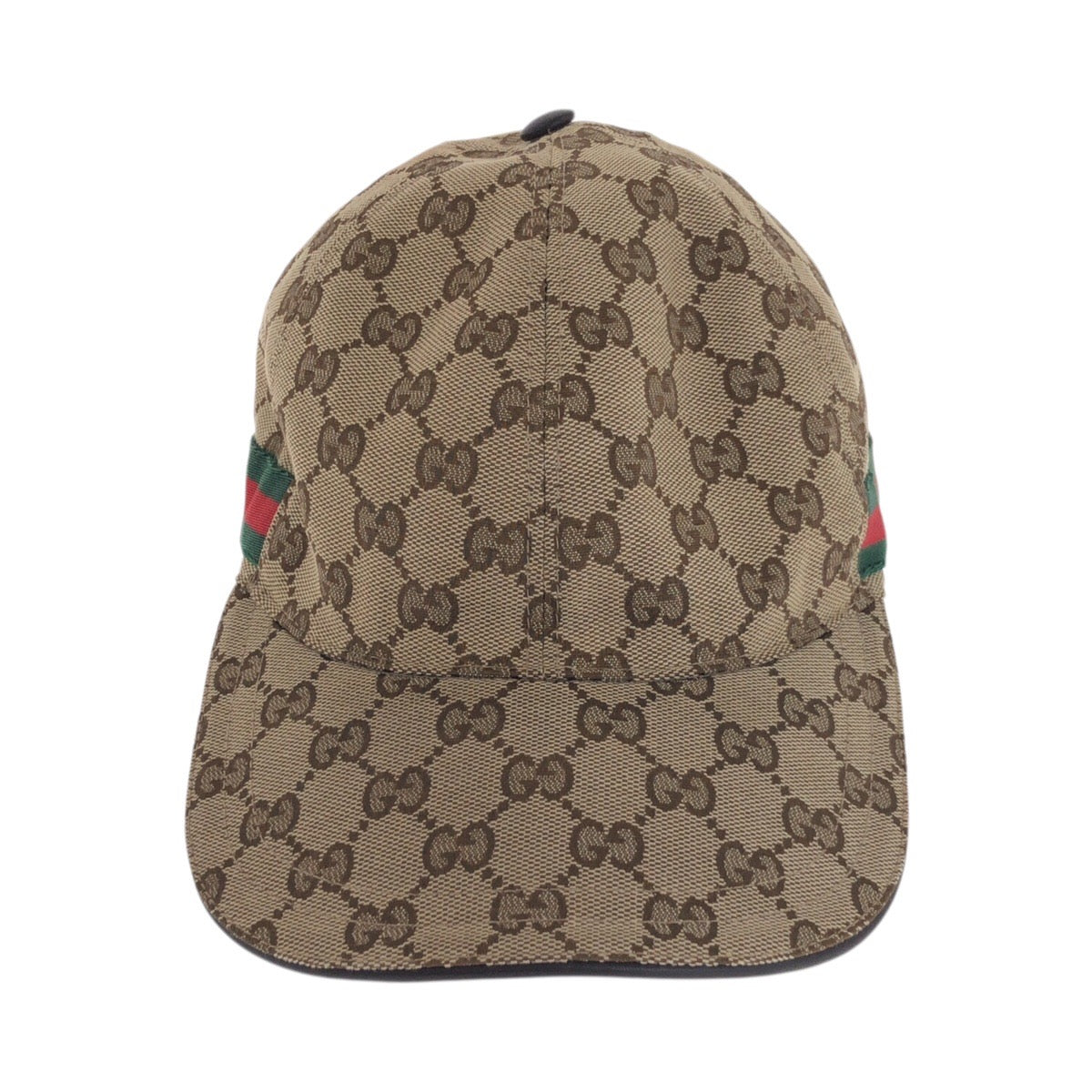 20591
GUCCI グッチ シェリーライン サイズM/58cm ベージュ ブラウン GGキャンバス 200035 キャップ 男女兼用 メンズ AB24