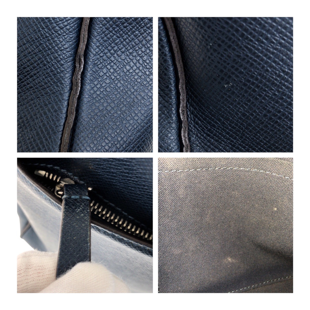 20595
LOUIS VUITTON ルイヴィトン タイガ ポルトドキュマン ヴォワヤージュMM ブルー シルバー金具 レザー M30645 ビジネスバッグ ブリーフケース メンズ AB56