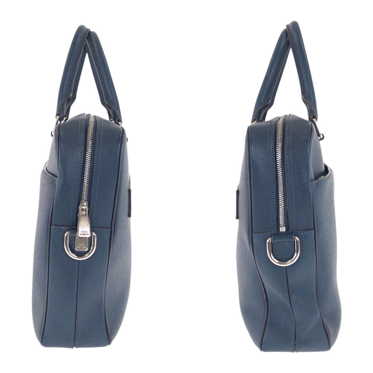 20595
LOUIS VUITTON ルイヴィトン タイガ ポルトドキュマン ヴォワヤージュMM ブルー シルバー金具 レザー M30645 ビジネスバッグ ブリーフケース メンズ AB56