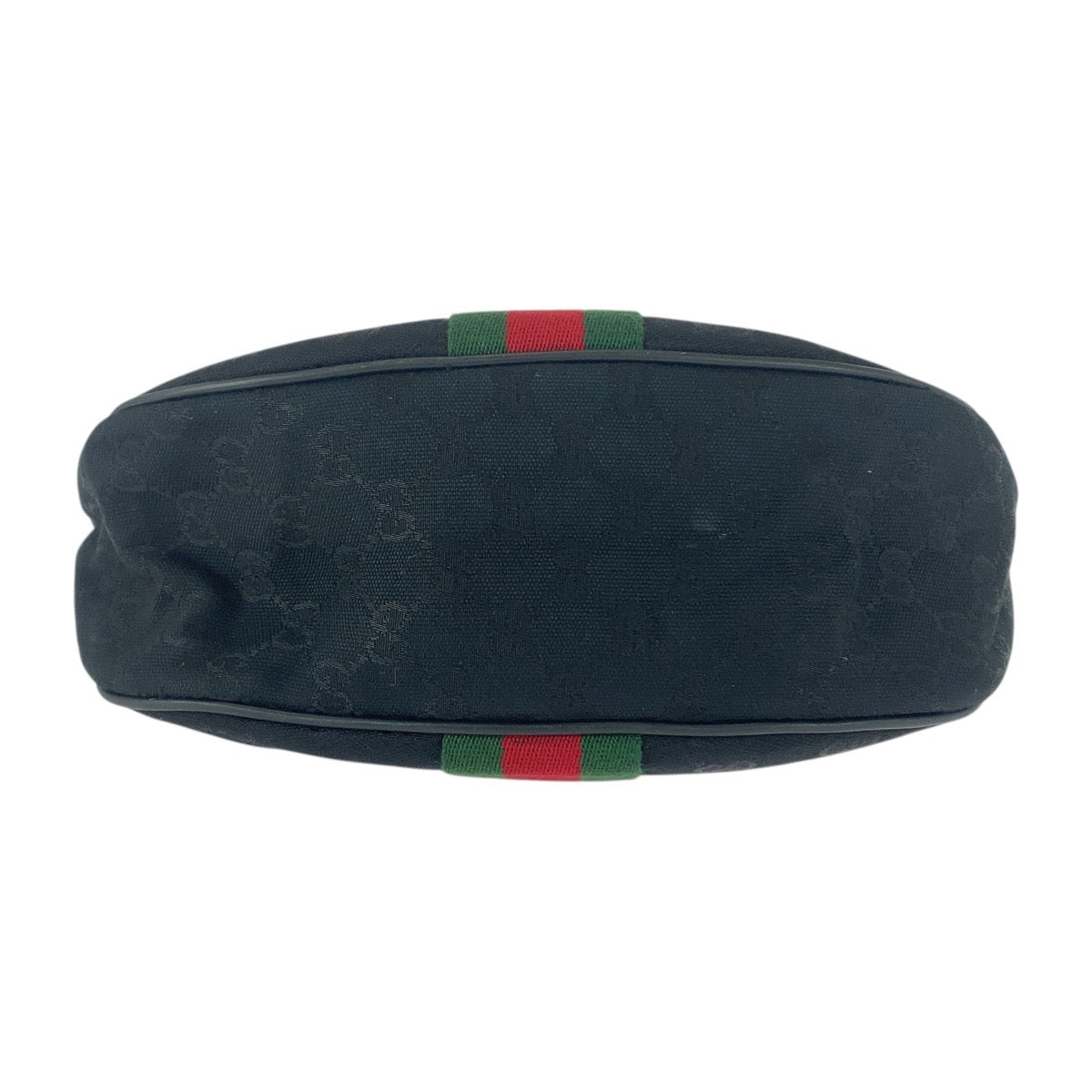 20597
GUCCI グッチ ヴィンテージ シェリーライン オールドグッチ ブラック 黒 ゴールド金具 GGキャンバス / レザー 010 378 ショルダーバッグ ポシェット レディース ABP36