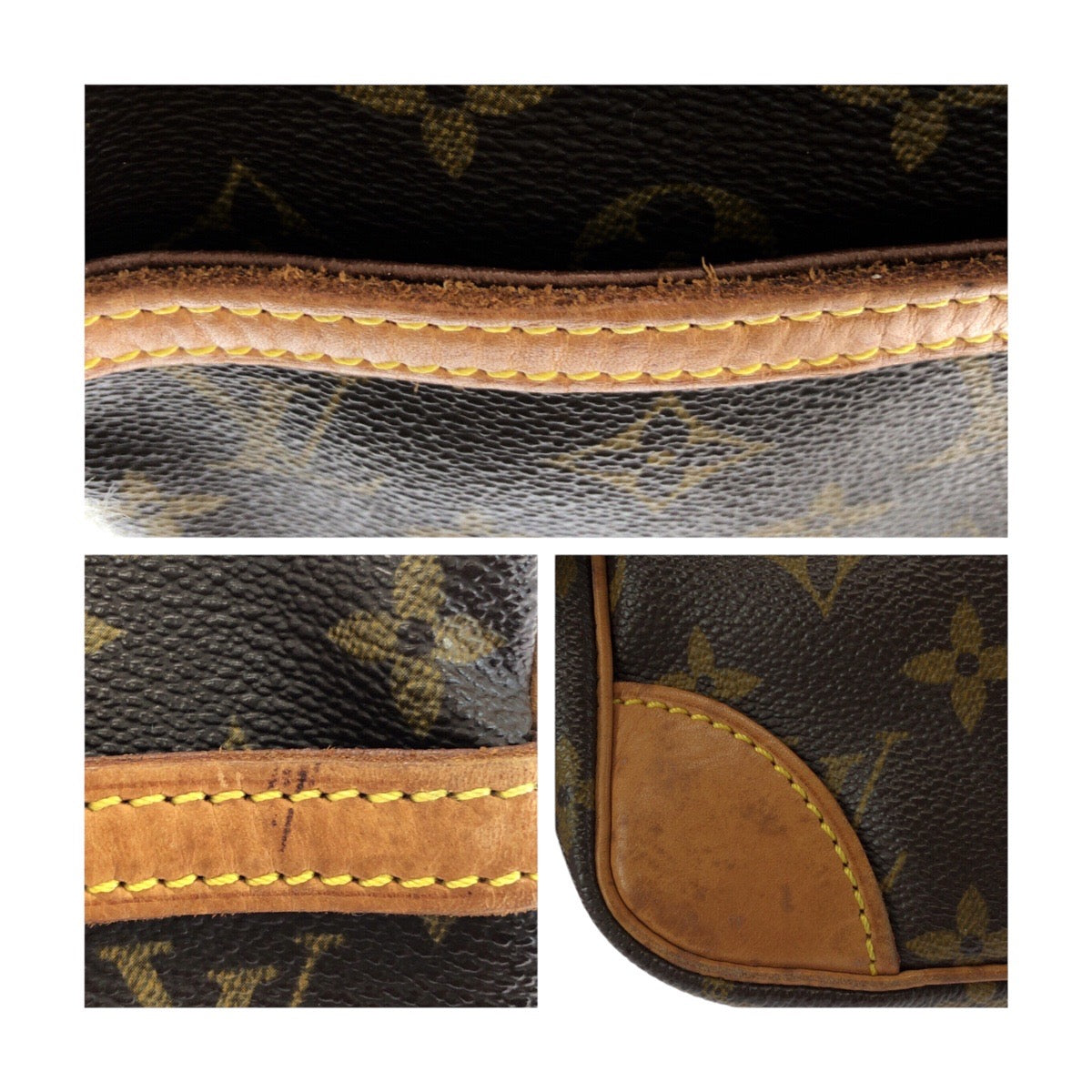 20600
LOUIS VUITTON ルイヴィトン モノグラム ダヌーブ ブラウン ゴールド金具 PVC / レザー M45266 ショルダーバッグ ポシェット レディース AB50