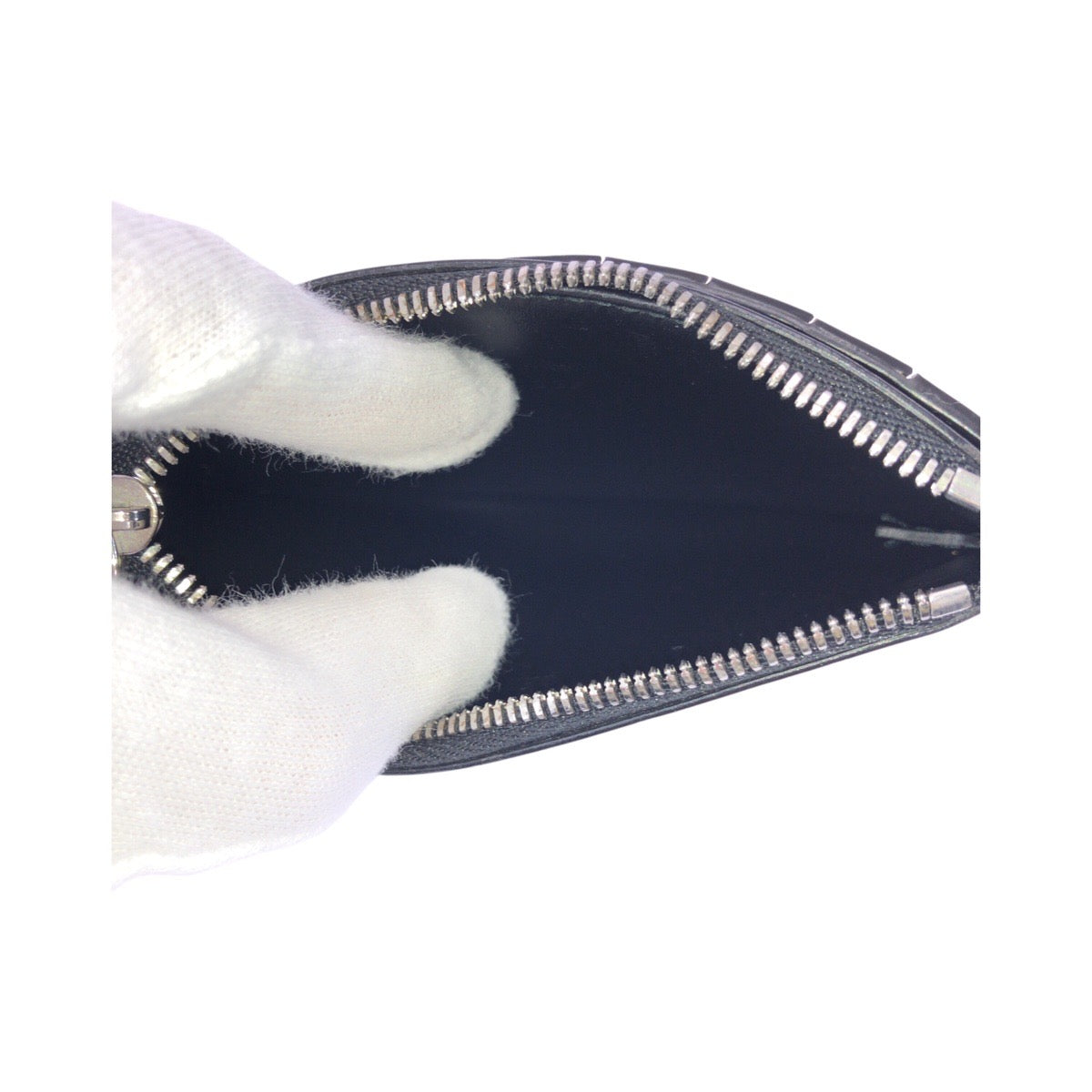 20605
Berluti ベルルッティ カリグラフィ スクリット ダークグレー シルバー金具 レザー カードケース コインケース フラグメントケース メンズ ABP49