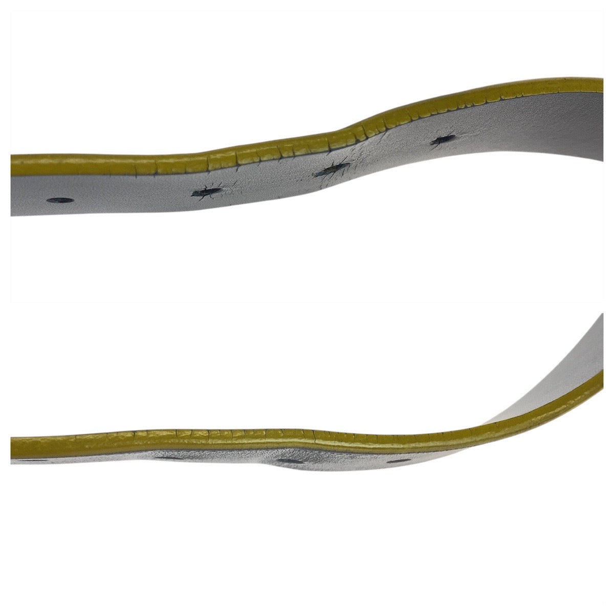 20608
LOUIS VUITTON ルイヴィトン 95cm/38インチ ブラック 黒 シルバー金具 レザー M9559 ベルト メンズ ABP35