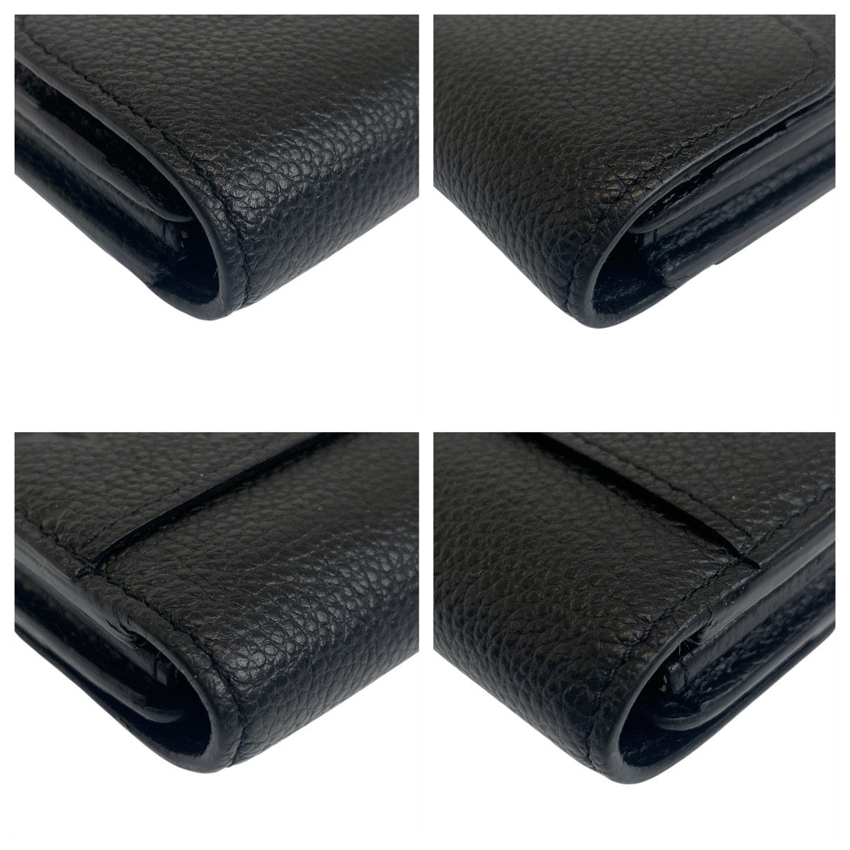 20611
LOUIS VUITTON ルイヴィトン モノグラム アンプラント ポルトフォイユサラ ノワール ブラック 黒 ゴールド金具 レザー M61182 長財布 ロングウォレット レディース AB36