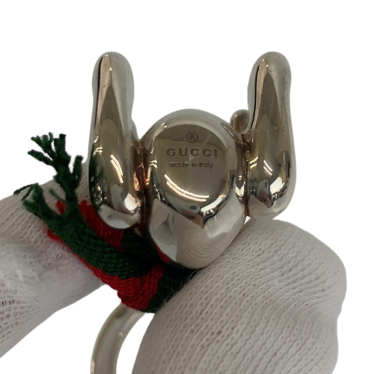 20615
GUCCI グッチ シェリーライン シルバー SV925 シルバー キーホルダー レディース AB12