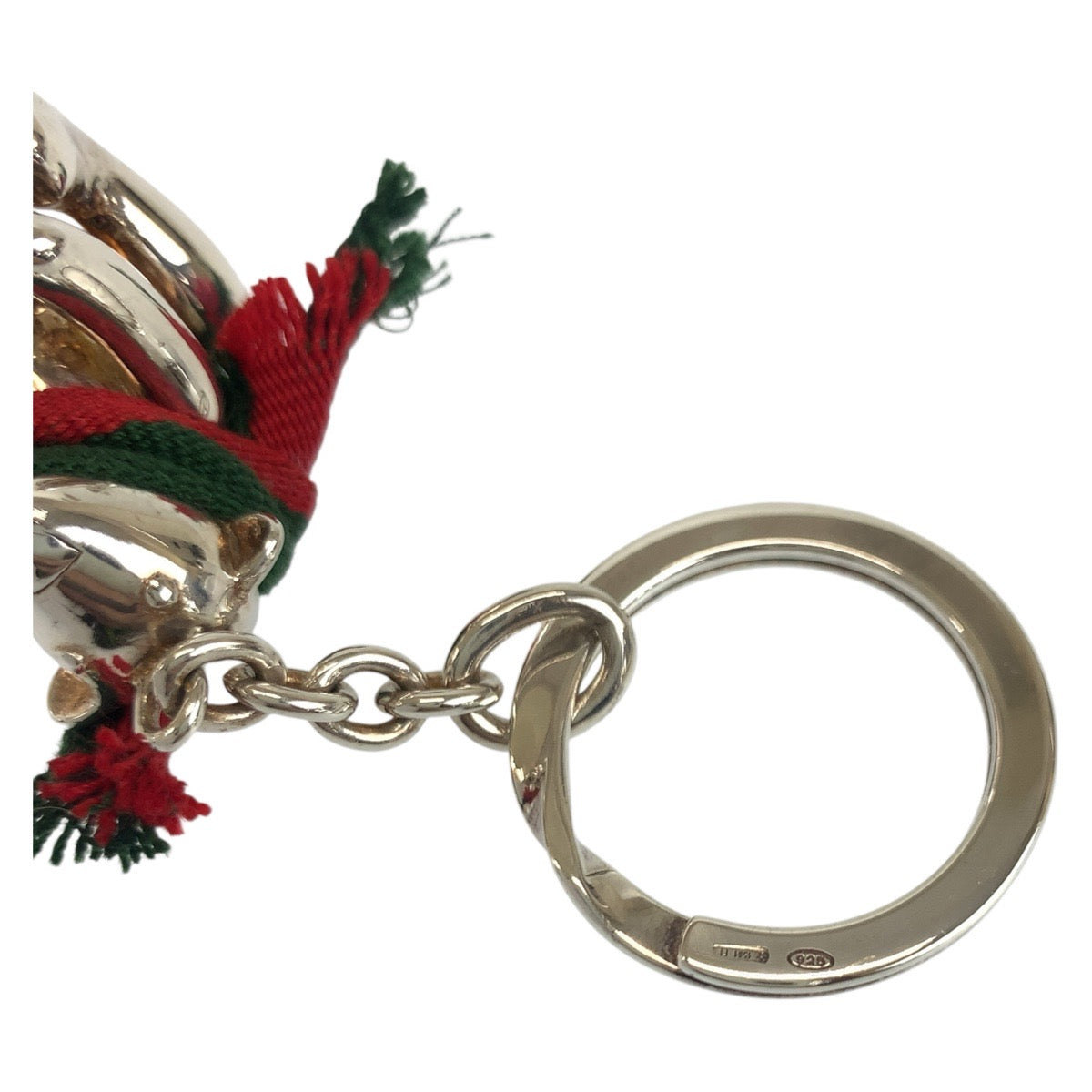 20615
GUCCI グッチ シェリーライン シルバー SV925 シルバー キーホルダー レディース AB12