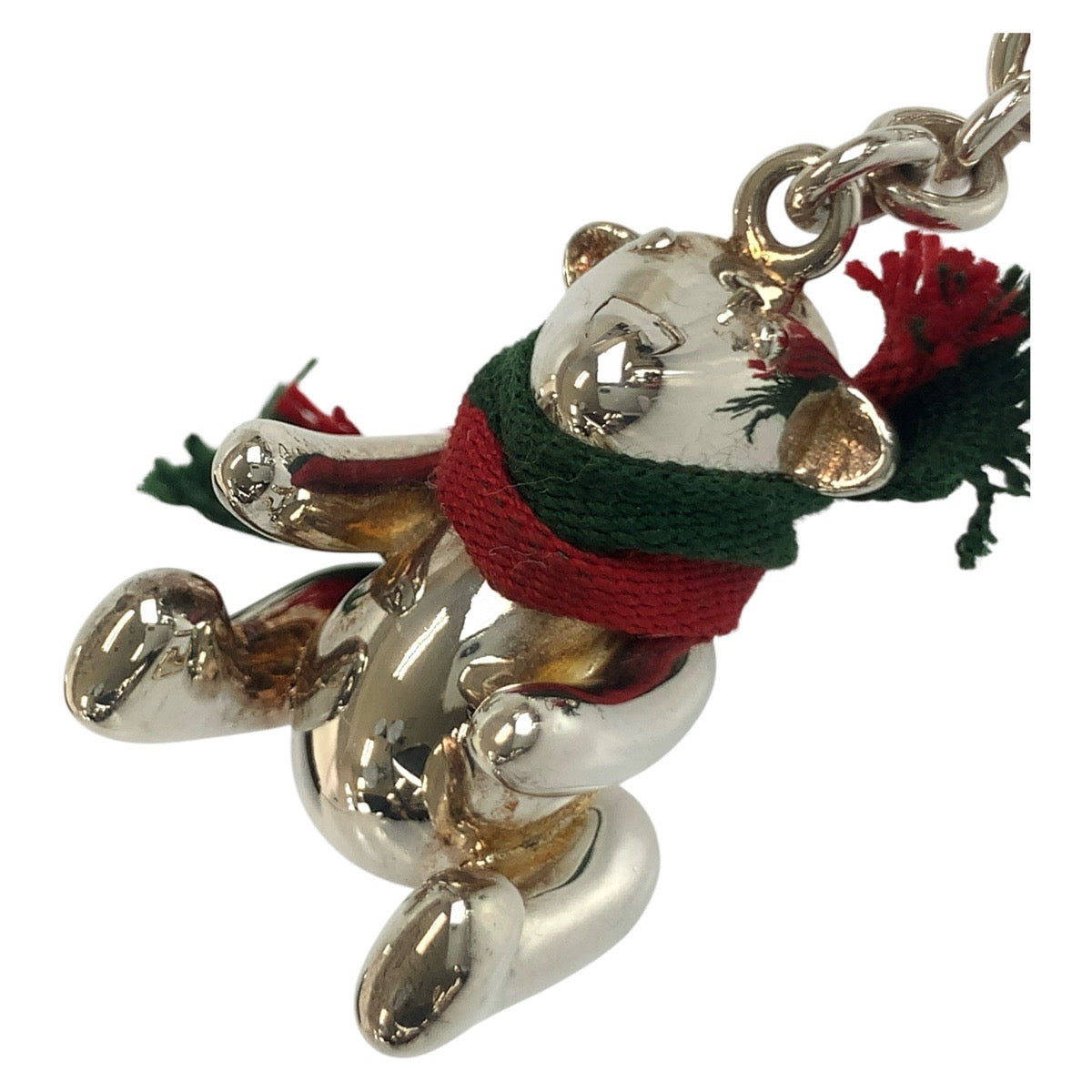 20615
GUCCI グッチ シェリーライン シルバー SV925 シルバー キーホルダー レディース AB12