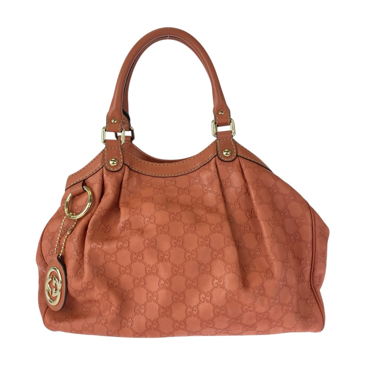 20620
GUCCI グッチ グッチ シマ スーキー ピンク ゴールド金具 レザー 211944 トートバッグ ショルダーバッグ レディース AB42