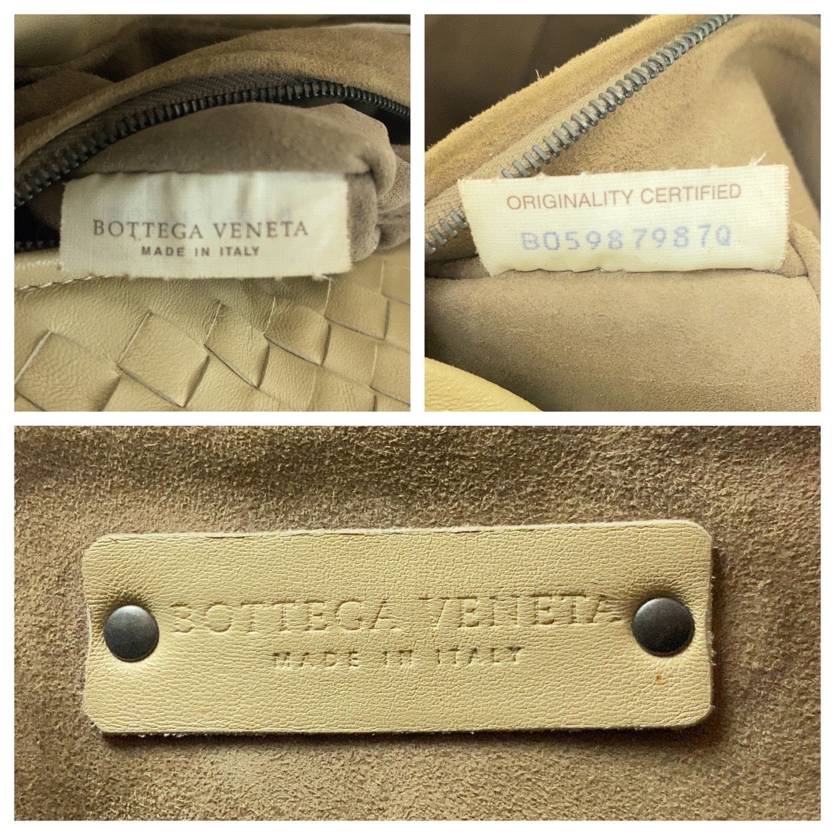 20621
BOTTEGAVENETA ボッテガヴェネタ イントレチャート ガルダ ベージュ ガンメタ金具 レザー B0598 7987Q トートバッグ ハンドバッグ ショルダーバッグ レディース AB63