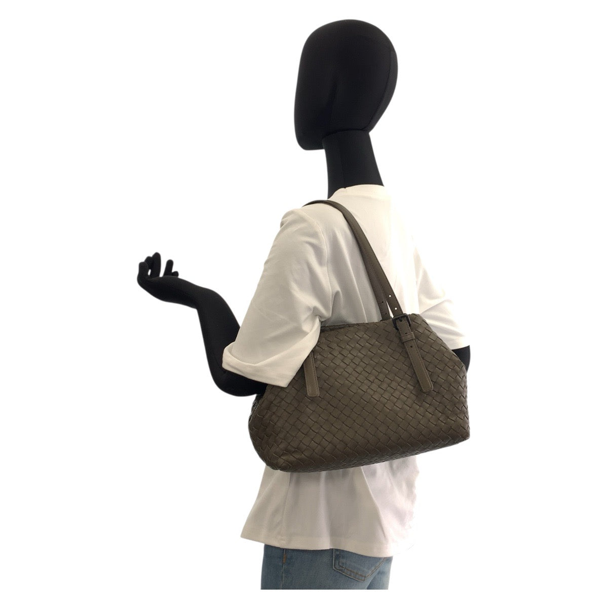20622
BOTTEGAVENETA ボッテガヴェネタ イントレチャート ミニチェスタ ダークブラウン B07096466W トートバッグ ショルダーバッグ レディース A72