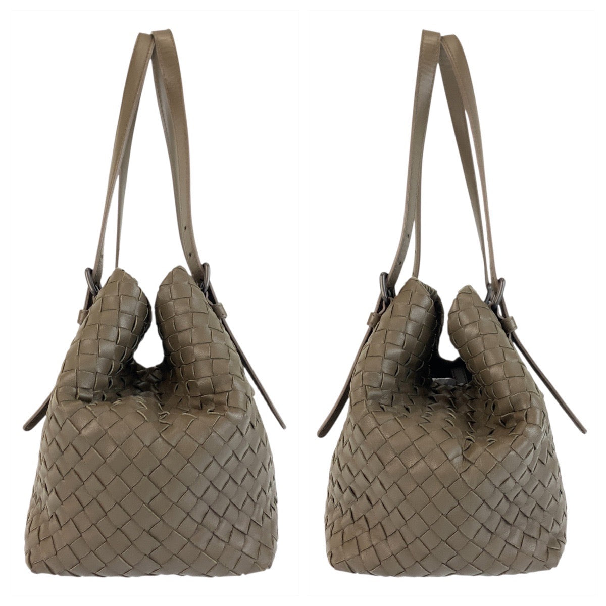 20622
BOTTEGAVENETA ボッテガヴェネタ イントレチャート ミニチェスタ ダークブラウン B07096466W トートバッグ ショルダーバッグ レディース A72