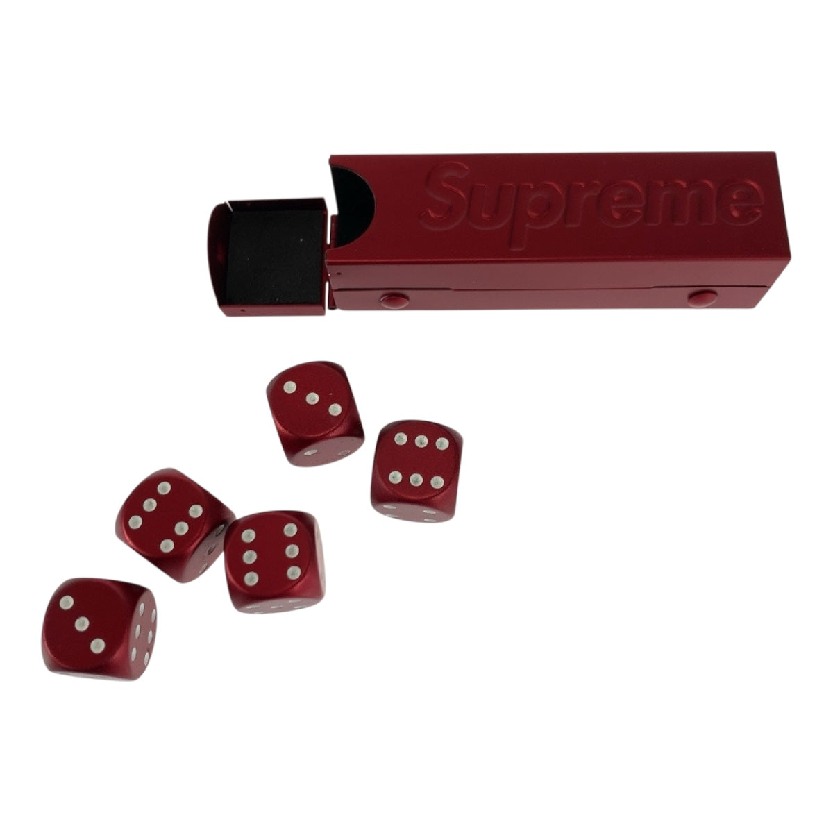 20628
Supreme シュプリーム 21SS アルミニウム ダイス セット レッド アルミ ダイス サイコロ メンズ N7