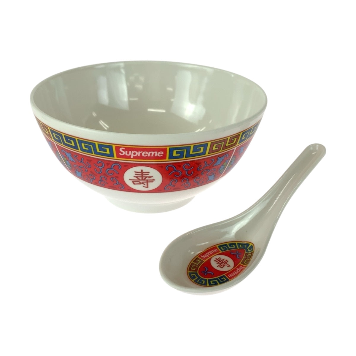 20629
Supreme シュプリーム 16FW デッドストック スープセット マルチカラー プラスチック 食器 丼 レンゲセット メンズ N7
