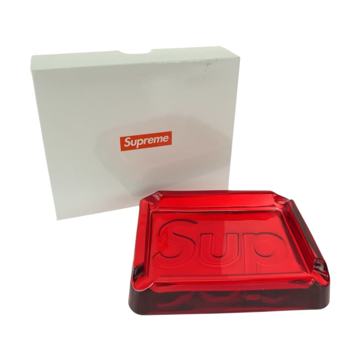 20631
Supreme シュプリーム 20SS Debossed Glass Ashtray Debossed Glass Ashtray レッド ガラス 灰皿 アッシュトレイ レディース N12
