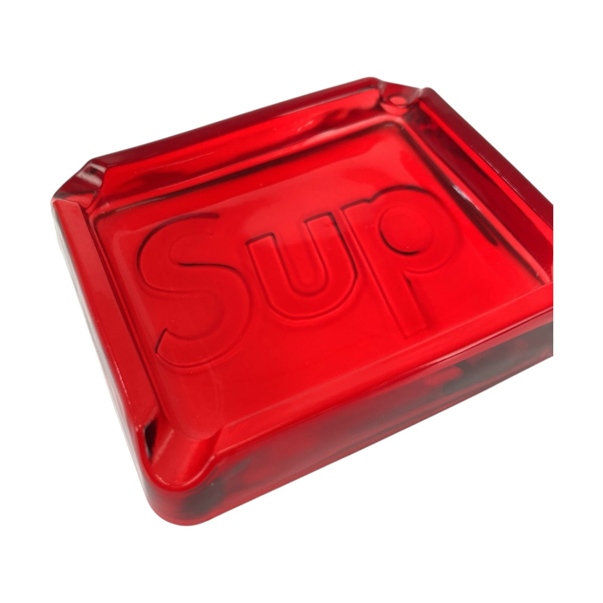 20631
Supreme シュプリーム 20SS Debossed Glass Ashtray Debossed Glass Ashtray レッド ガラス 灰皿 アッシュトレイ レディース N12