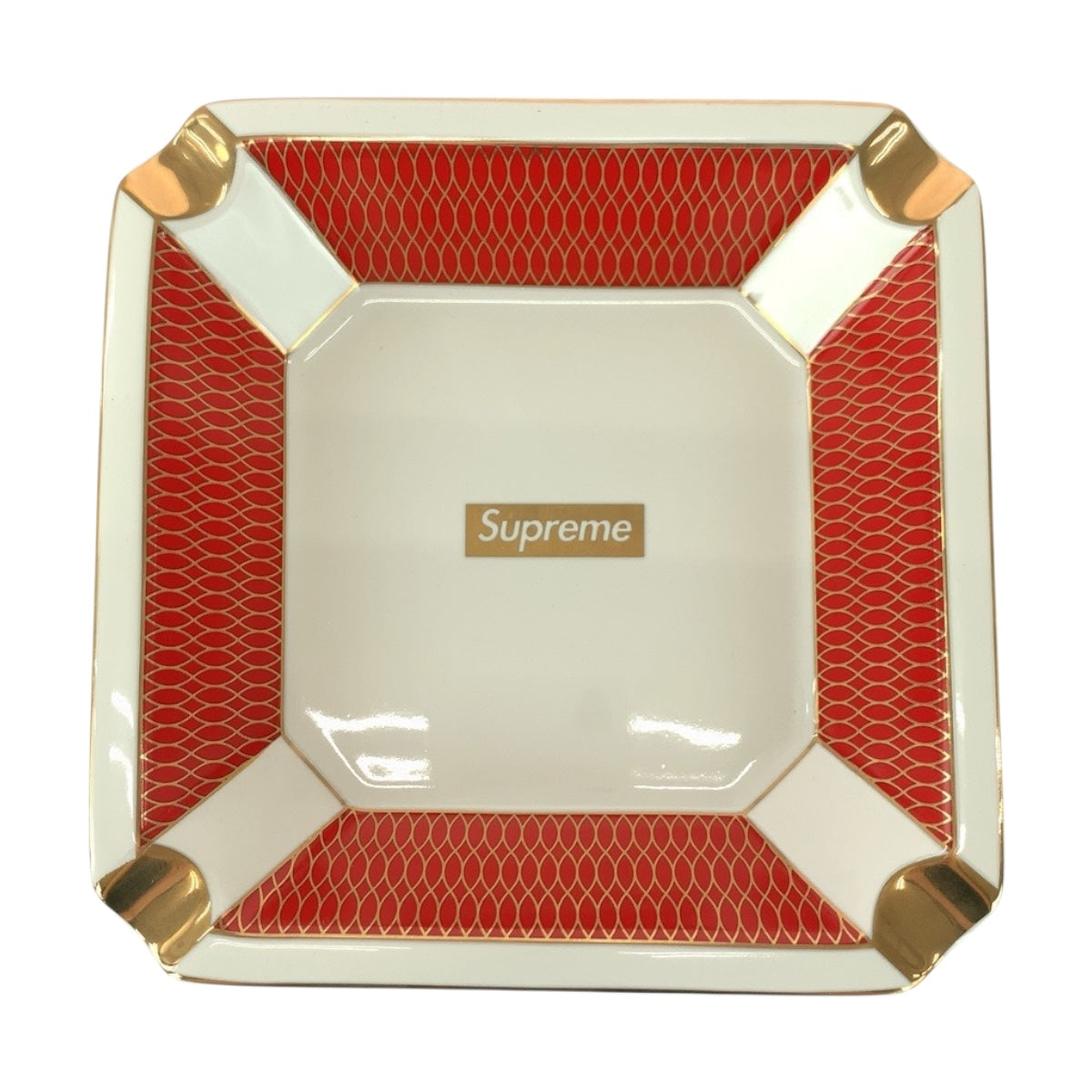 20633
Supreme シュプリーム 22AW Small Ashtray レッド ホワイト ガラス 灰皿 アッシュトレイ メンズ A22