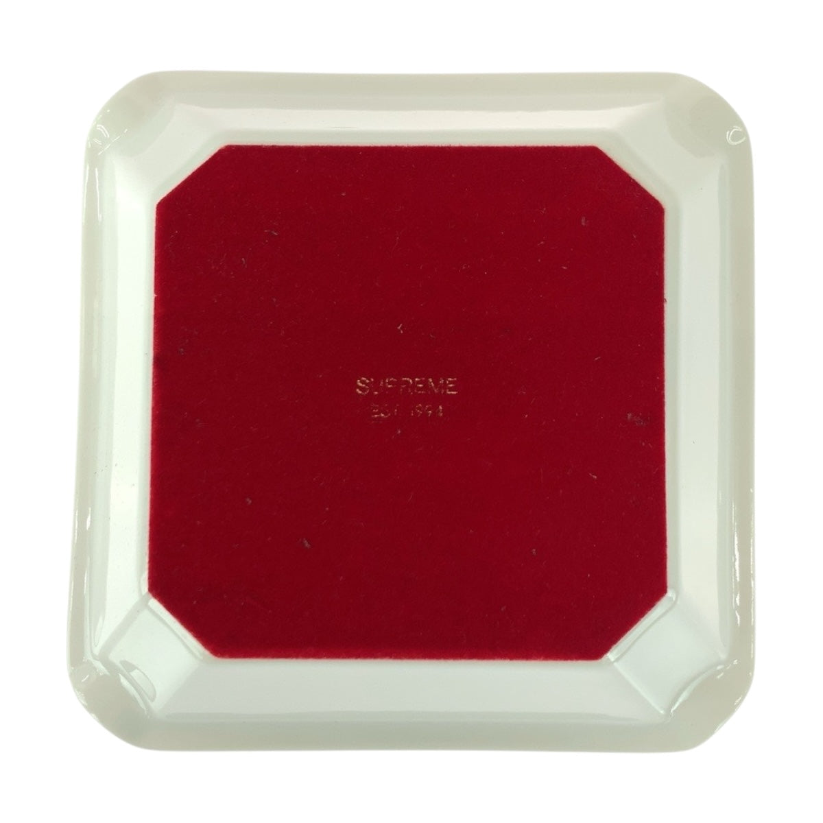 20633
Supreme シュプリーム 22AW Small Ashtray レッド ホワイト ガラス 灰皿 アッシュトレイ メンズ A22