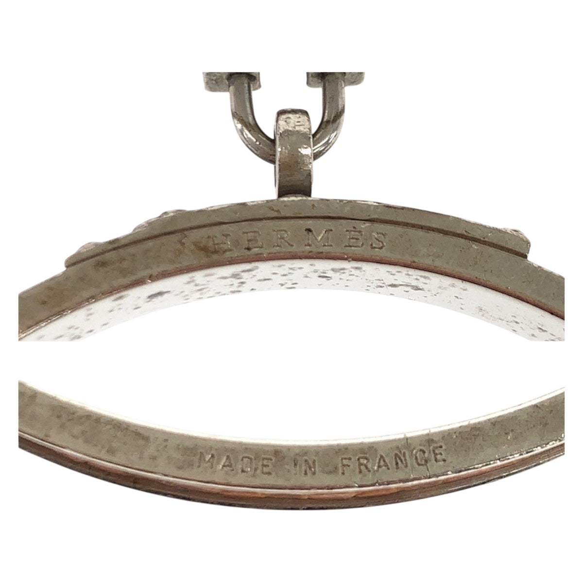 20643
HERMES エルメス ケリー Hカデナモチーフ ゴールド ブラウン シルバー金具 メタル / レザー ブレスレット バングル レディース AB8