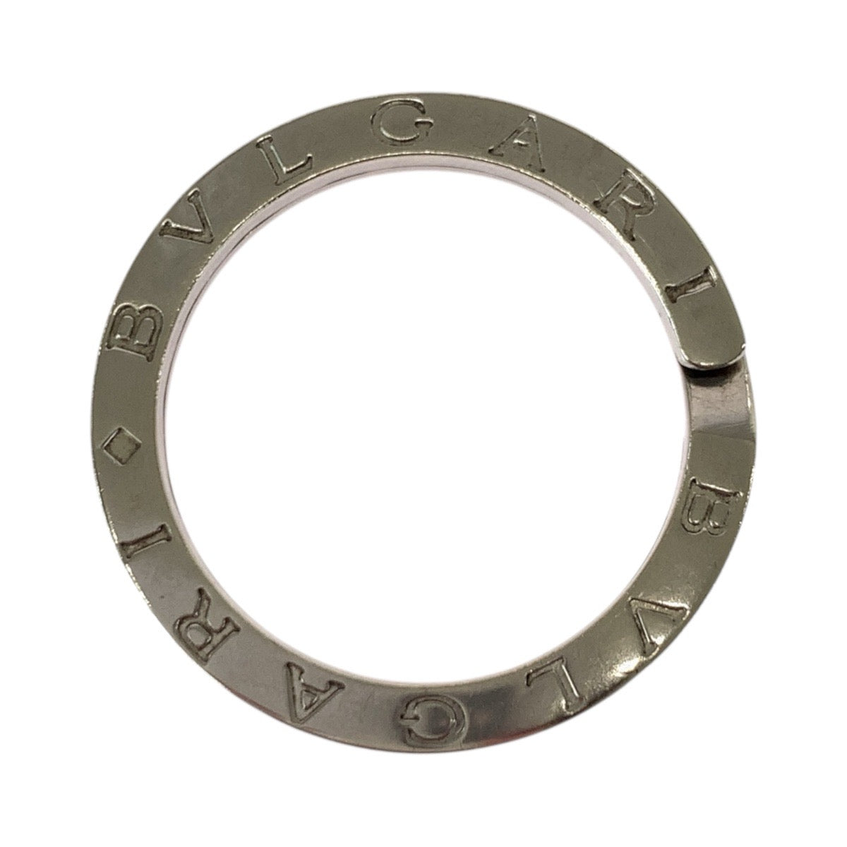 20649
BVLGARI Bvlgari B.zero1 Silver Silver Key Ring Necklace Top Unisex Men's AB9