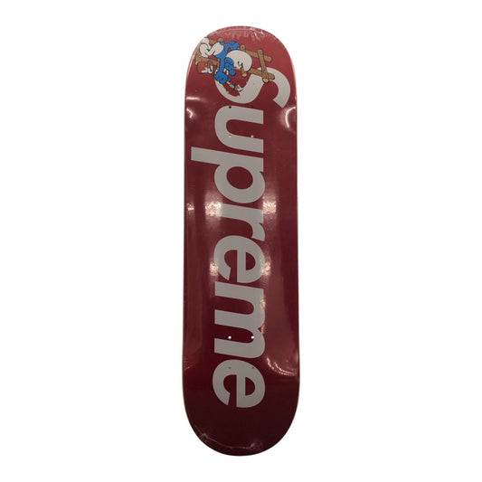 20653
Supreme シュプリーム Smurfs Skateboard ロゴ レッド マルチカラー ウッド スポーツ用品 スケートボード メンズ N42