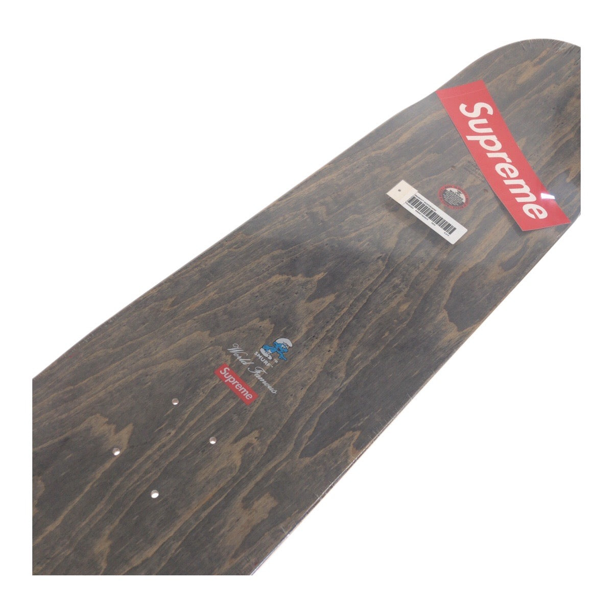 20653
Supreme Smurfs Skateboard Logo Red Multi-color Wood Sports Equipment Skateboard Men's N42