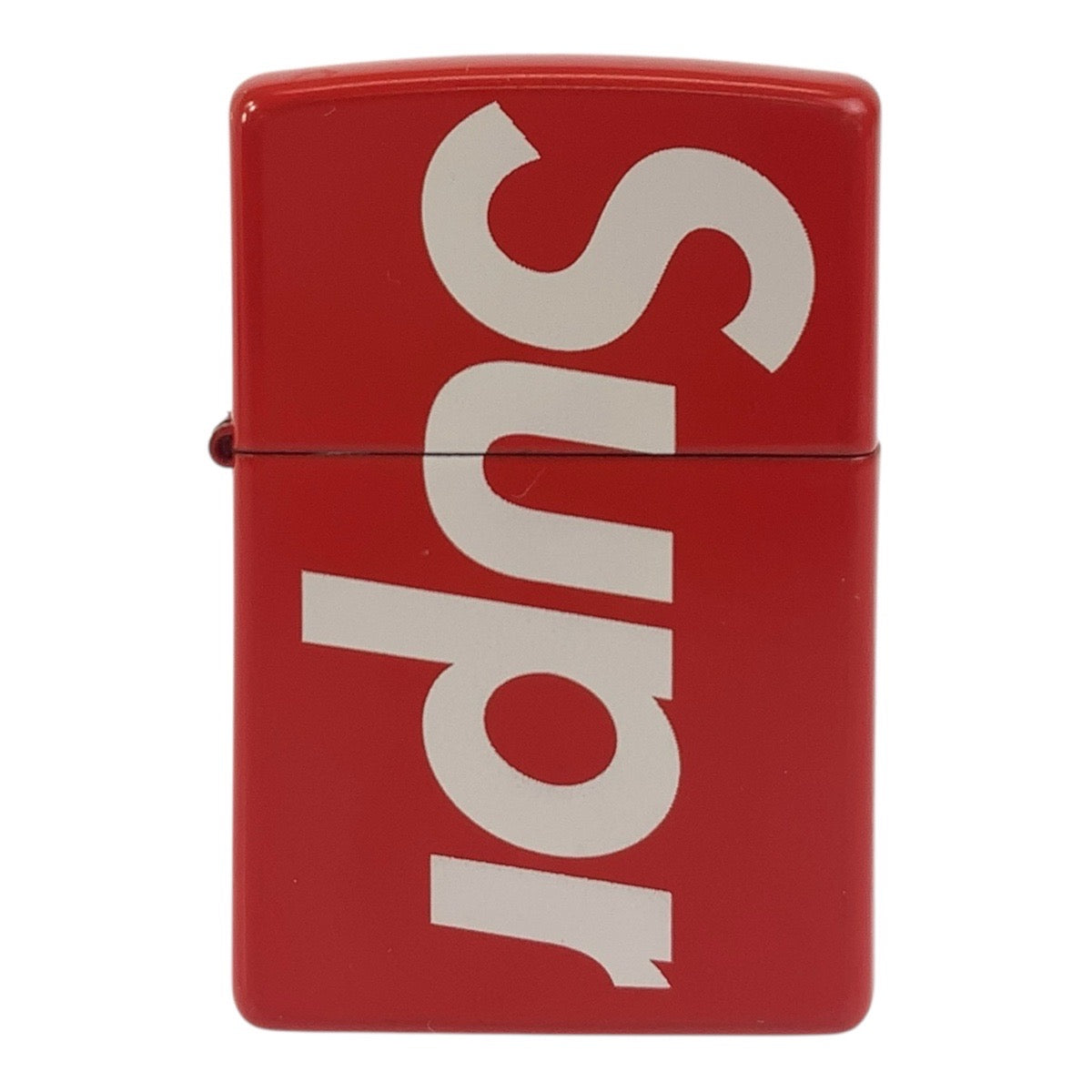 20656
Supreme シュプリーム Logo Zippo レッド ホワイト 真鍮 ライター メンズ N28