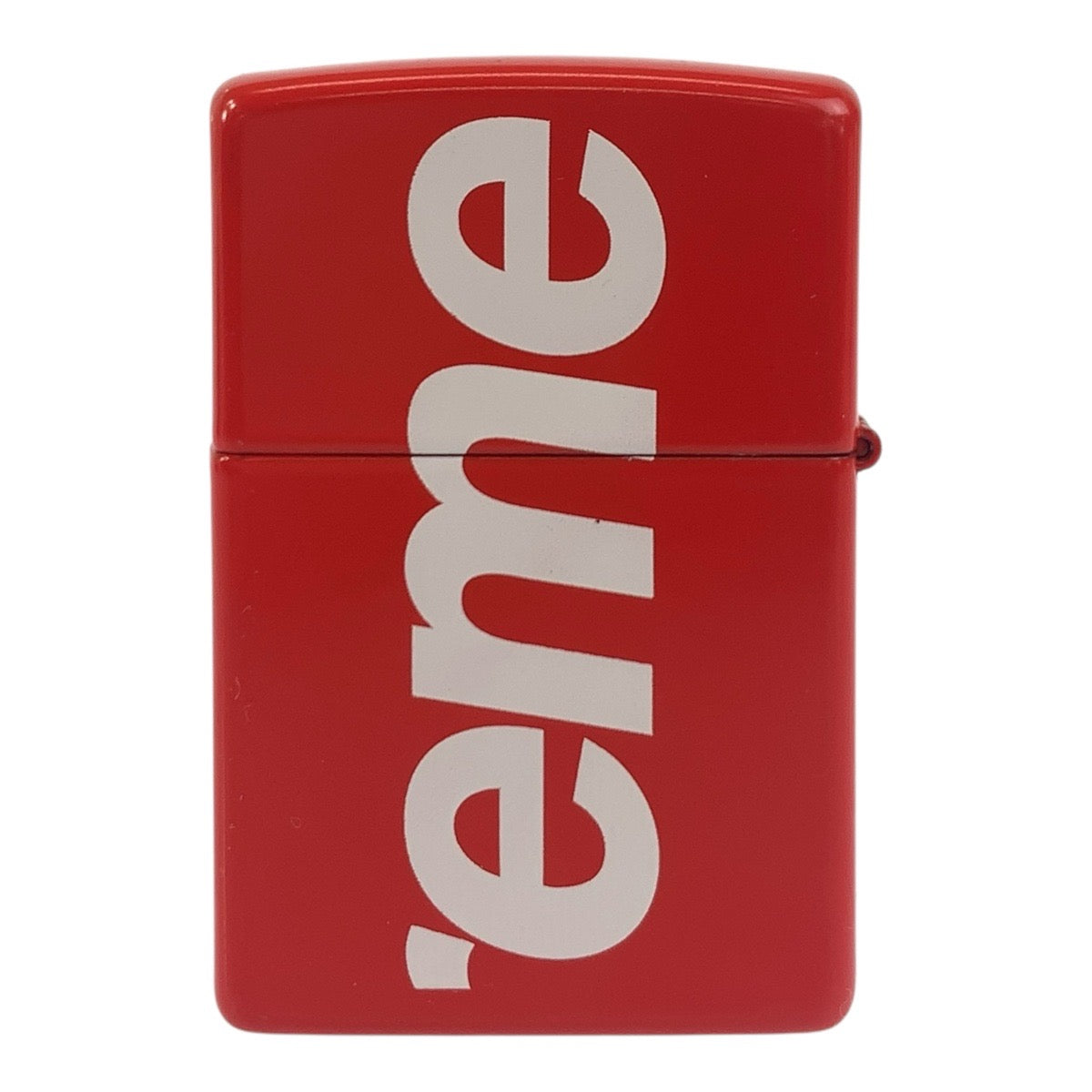 20656
Supreme シュプリーム Logo Zippo レッド ホワイト 真鍮 ライター メンズ N28