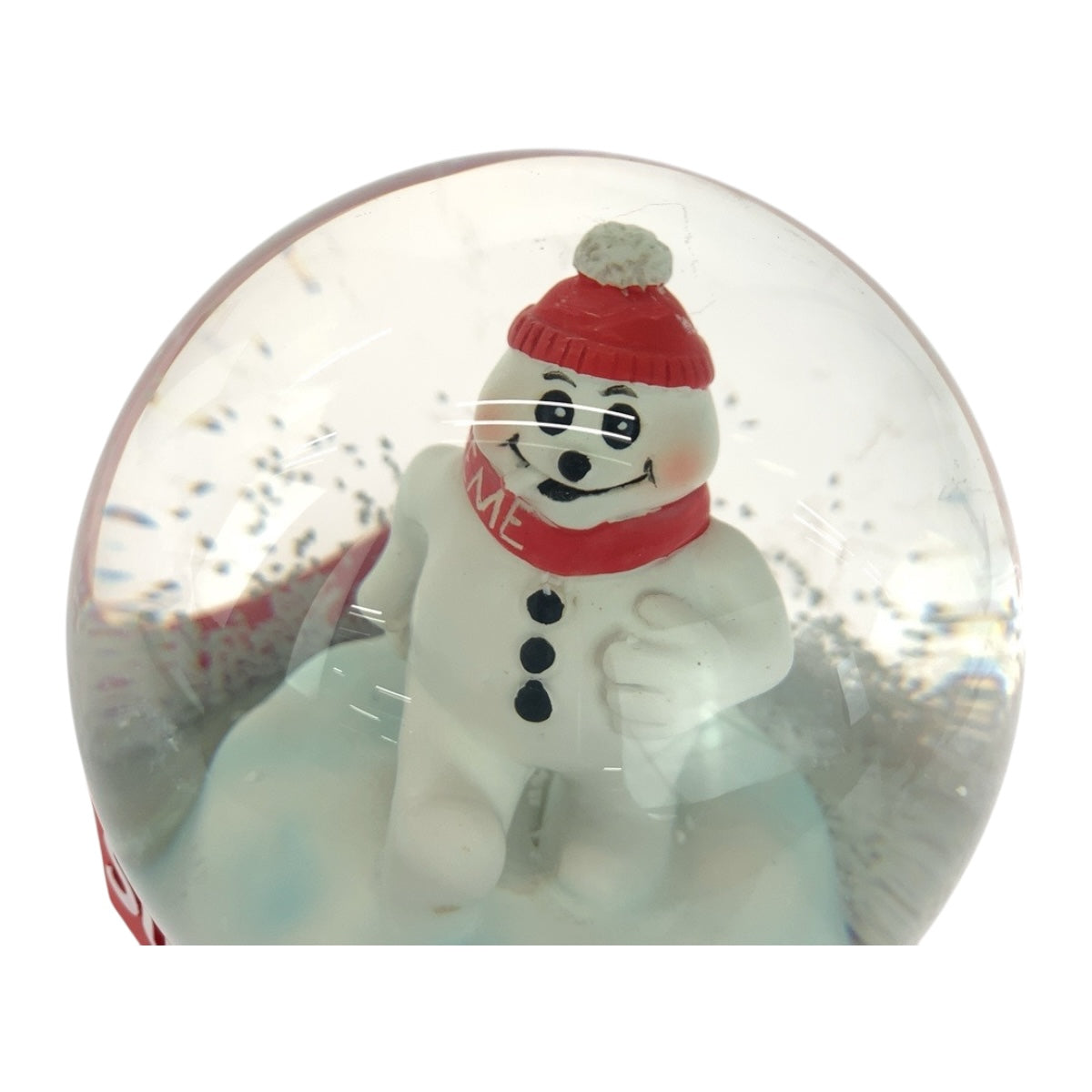 20662
Supreme 21AW Snowman Snowglobe Red White Glass Snow Globe Men's SA11