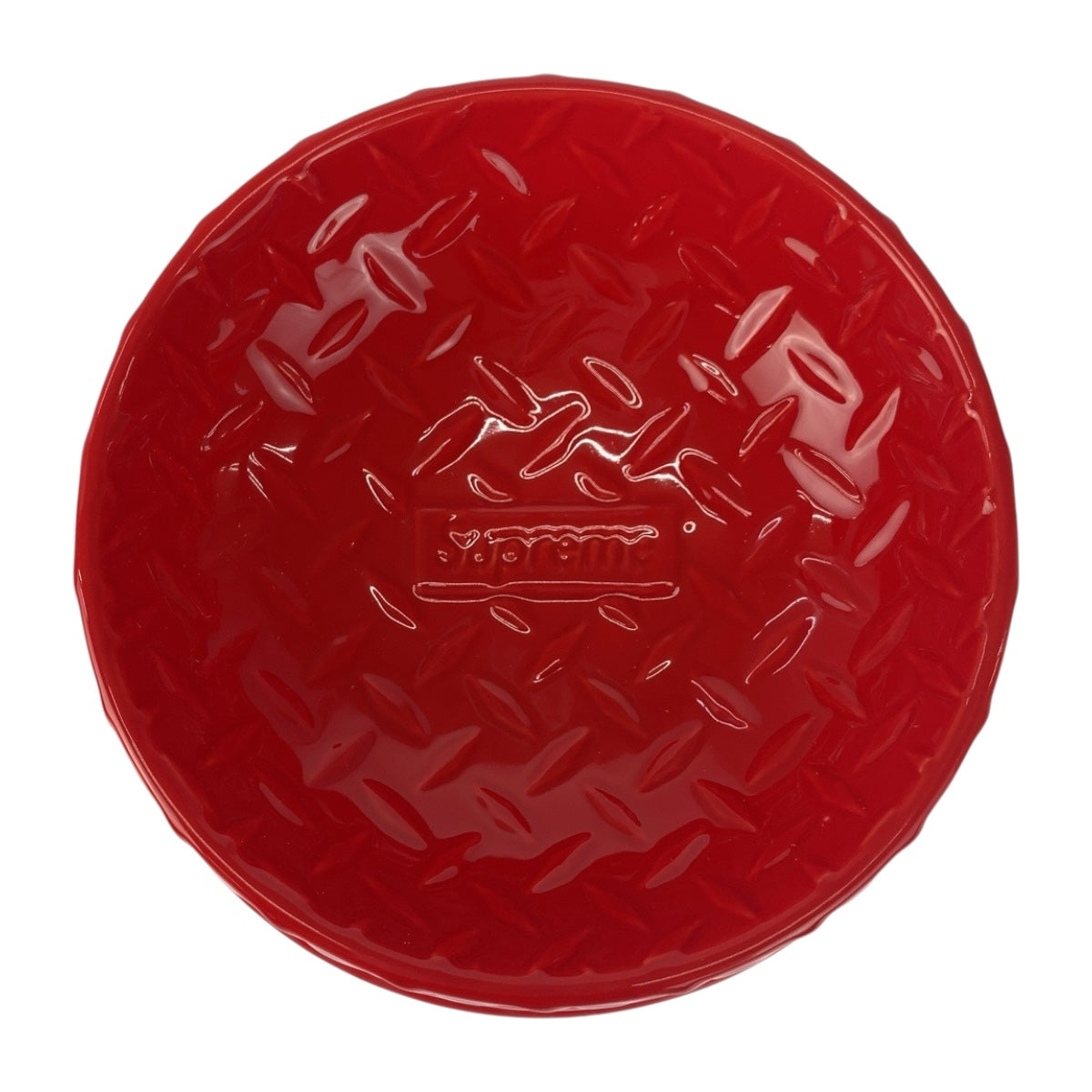 20663
Supreme シュプリーム 23SS DIAMOND PLATE DOG BOWL レッド セラミック ドッグボール ペット用 レディース N21