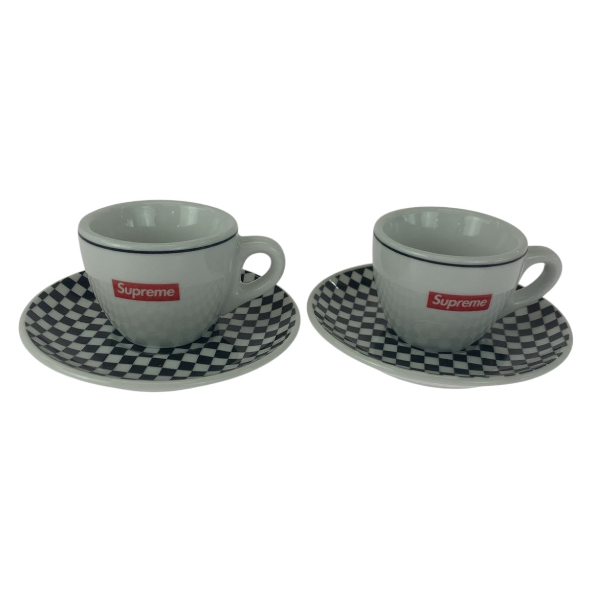 20664
Supreme シュプリーム 22SS IPA Porcellane Aosta Espresso Set ホワイト ブラック レッド ガラス 食器 セット レディース N18