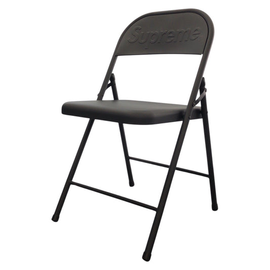20666
Supreme シュプリーム Metal Folding Chair ブラック 黒 メタル 椅子 パイプ椅子 折り畳み椅子 メンズ A42