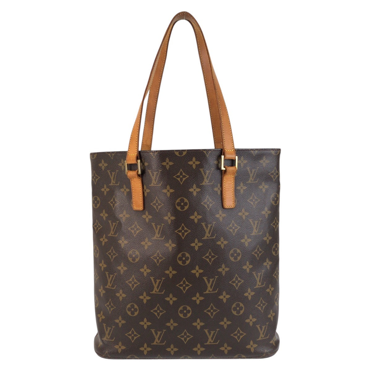 20668
LOUIS VUITTON ルイヴィトン モノグラム ヴァヴァンGM ブラウン ゴールド金具 PVC / レザー M51170 トートバッグ ショルダーバッグ レディース B42