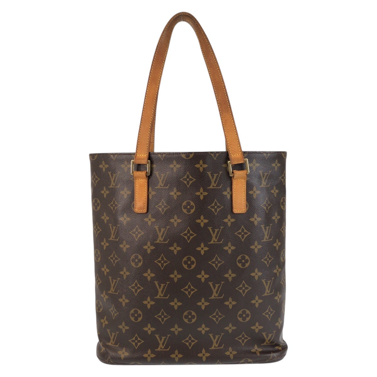 20668
LOUIS VUITTON ルイヴィトン モノグラム ヴァヴァンGM ブラウン ゴールド金具 PVC / レザー M51170 トートバッグ ショルダーバッグ レディース B42
