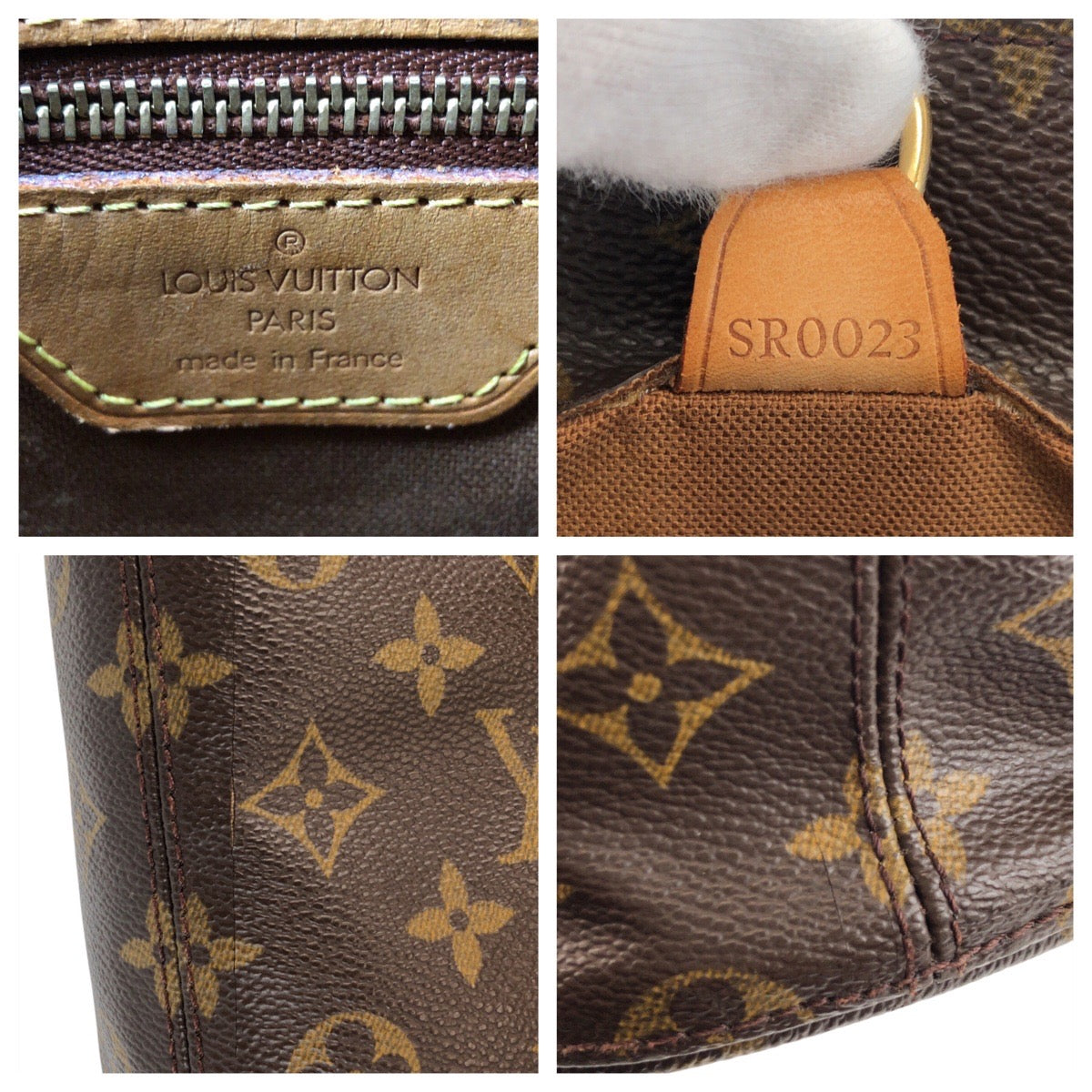 20668
LOUIS VUITTON ルイヴィトン モノグラム ヴァヴァンGM ブラウン ゴールド金具 PVC / レザー M51170 トートバッグ ショルダーバッグ レディース B42