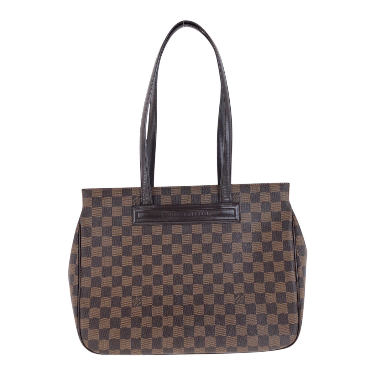 20669
LOUIS VUITTON ルイヴィトン ダミエ パリオリPM ブラウン ゴールド金具 PVC / レザー N51123 トートバッグ ショルダーバッグ レディース ABP63