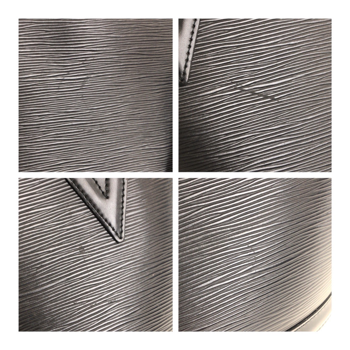 20673
LOUIS VUITTON ルイヴィトン エピ サンジャック ブラック 黒 ゴールド金具 レザー M52262 トートバッグ ショルダーバッグ レディース ABP50