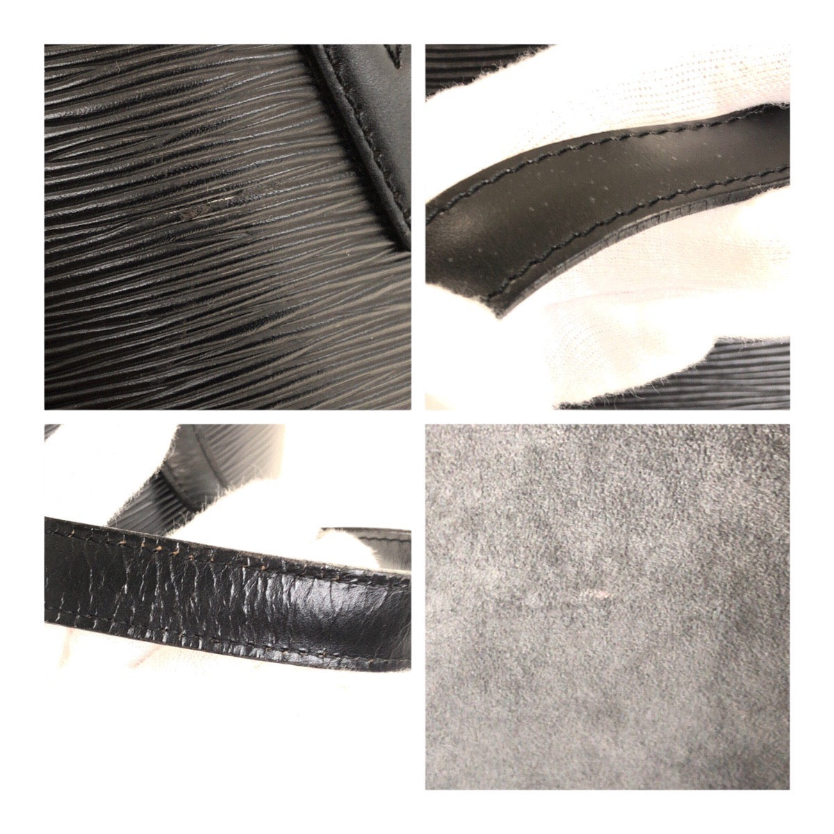 20673
LOUIS VUITTON ルイヴィトン エピ サンジャック ブラック 黒 ゴールド金具 レザー M52262 トートバッグ ショルダーバッグ レディース ABP50