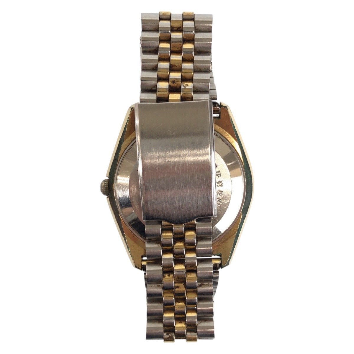 20676
SEIKO セイコー LM ロードマチック シルバー ゴールド ステンレス 5606-7000 腕時計 男女兼用 自動巻き シルバー文字盤 メンズ BC3