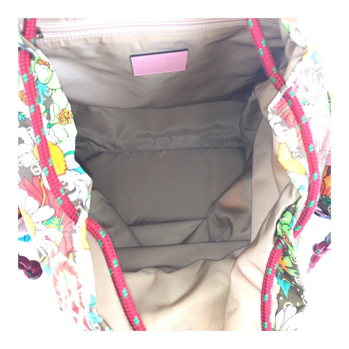 20678
GUCCI グッチ ノースフェイス フラワー マルチカラー ポリエステル / コットン / レザー 650294 リュック・デイパック バックパック レディース A145
