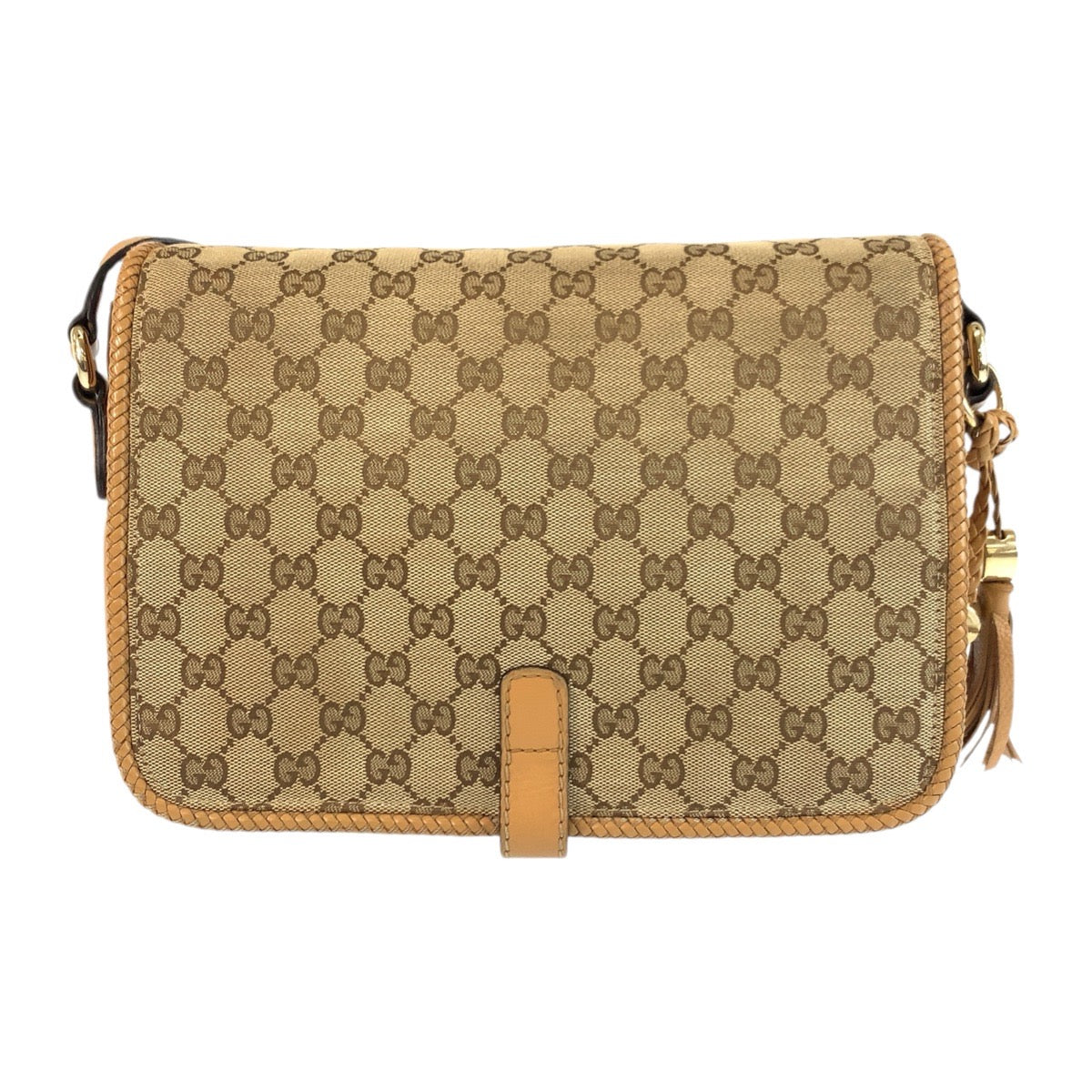 20683
GUCCI グッチ マラケシュ ベージュ ゴールド金具 GGキャンバス / レザー 257024 ショルダーバッグ メッセンジャーバッグ レディース ABP64