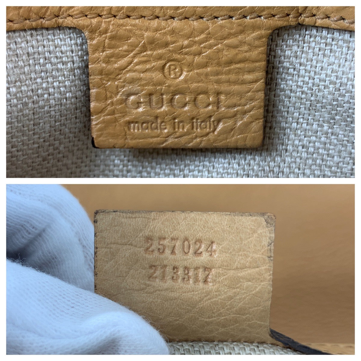20683
GUCCI グッチ マラケシュ ベージュ ゴールド金具 GGキャンバス / レザー 257024 ショルダーバッグ メッセンジャーバッグ レディース ABP64