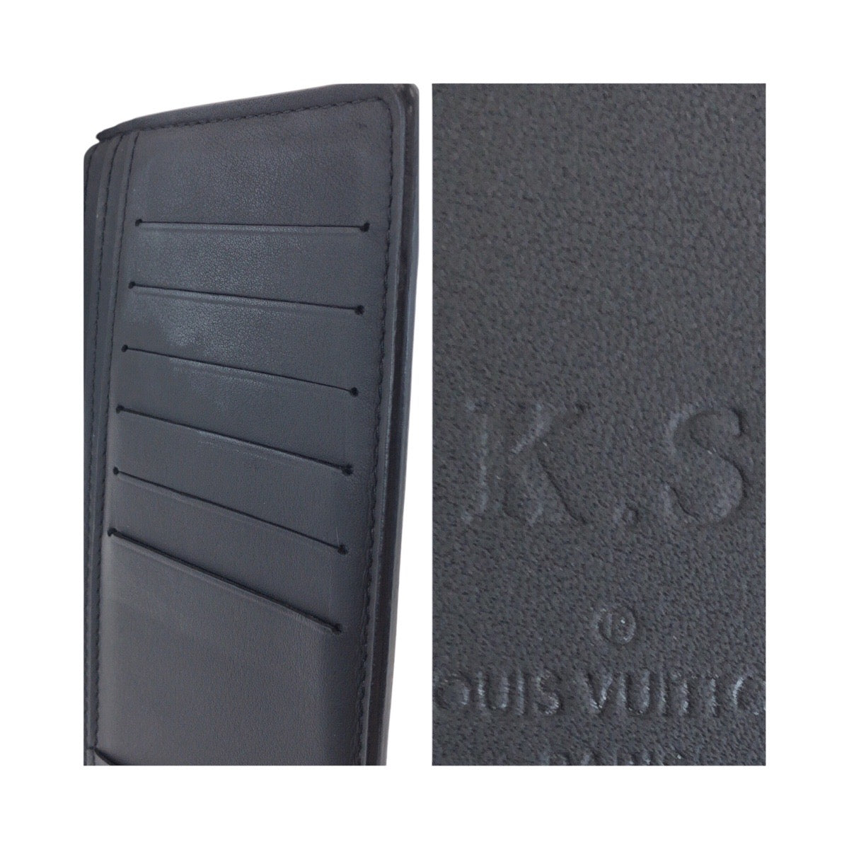 20684
LOUIS VUITTON ルイヴィトン ダミエ アンフィニ ポルトフォイユ ブラザ ブラック 黒 ガンメタ金具 レザー N63010 長財布 ロングウォレット メンズ ABP42