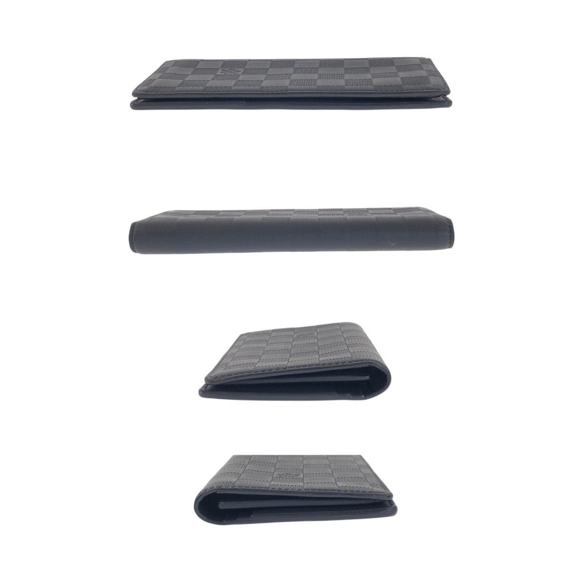 20684
LOUIS VUITTON ルイヴィトン ダミエ アンフィニ ポルトフォイユ ブラザ ブラック 黒 ガンメタ金具 レザー N63010 長財布 ロングウォレット メンズ ABP42